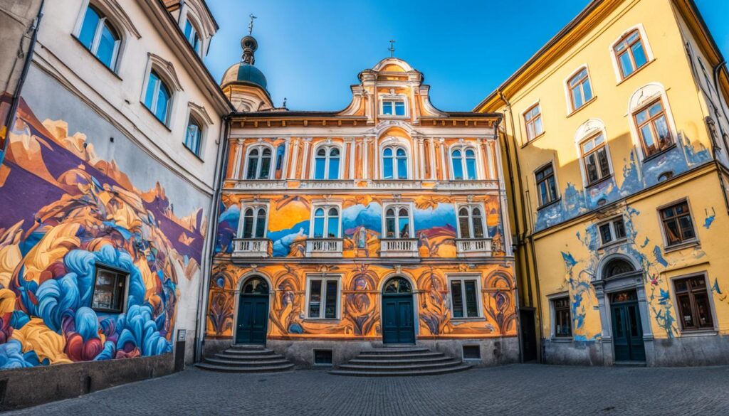 Timisoara hidden murals Timisoara hidden murals