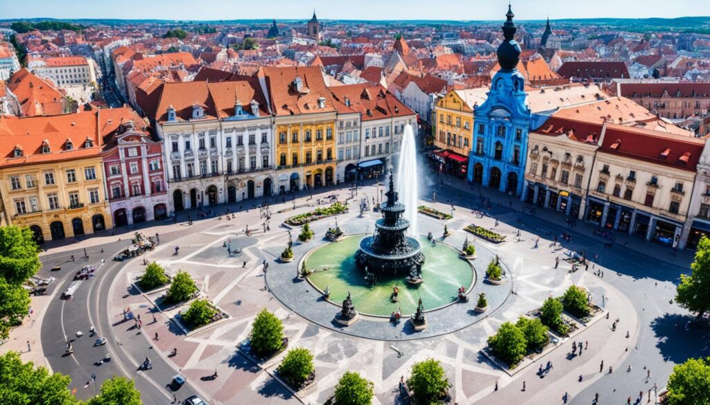Timisoara town squares Timisoara town squares