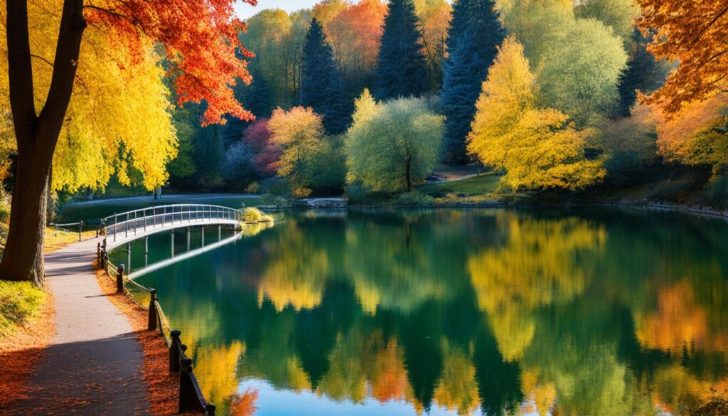 Tivoli Park autumn attractions Tivoli Park autumn attractions