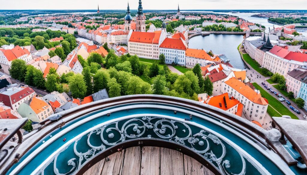Top Riga lookout points Top Riga lookout points