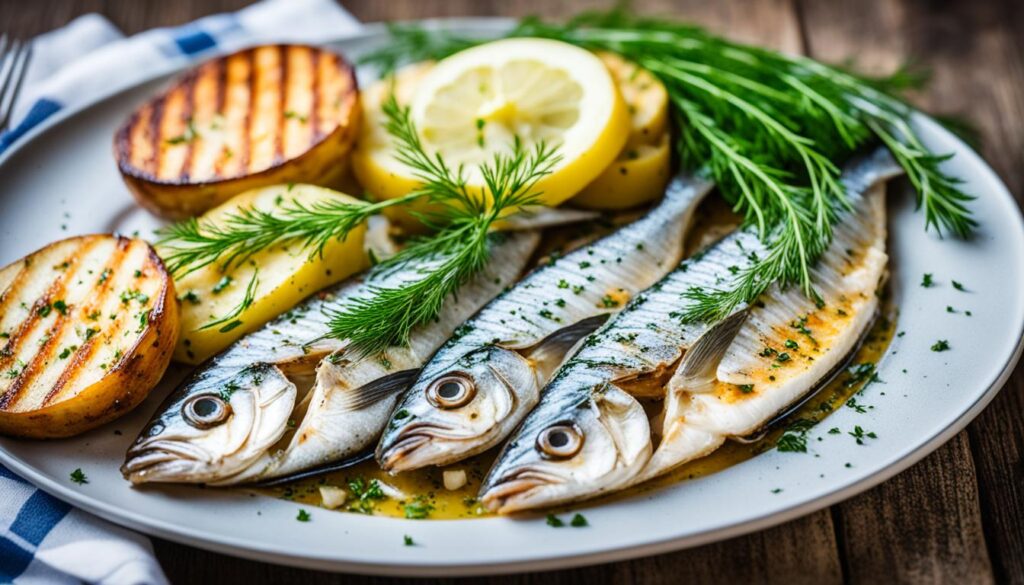 Traditional Latvian fish dish Traditional Latvian fish dish
