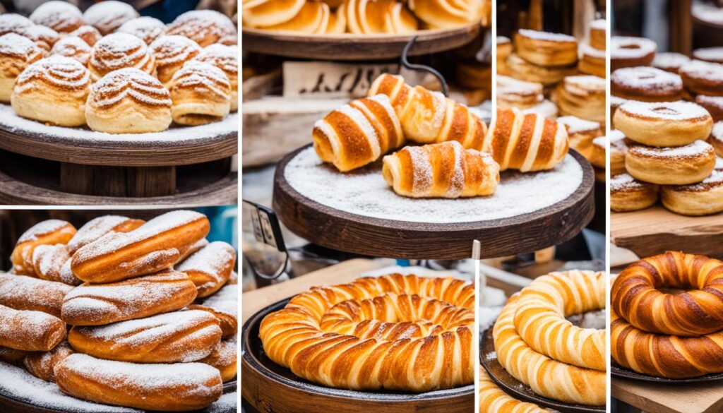 Traditional Slovak pastries in Bratislava Traditional Slovak pastries in Bratislava