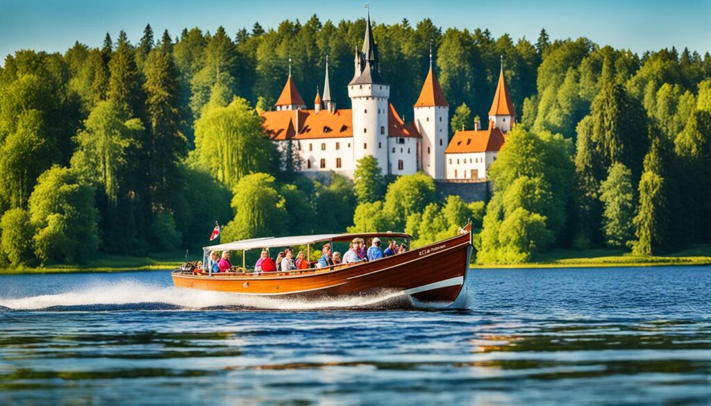 Trakai Boat Ride on Lake Galve Trakai Boat Ride on Lake Galve