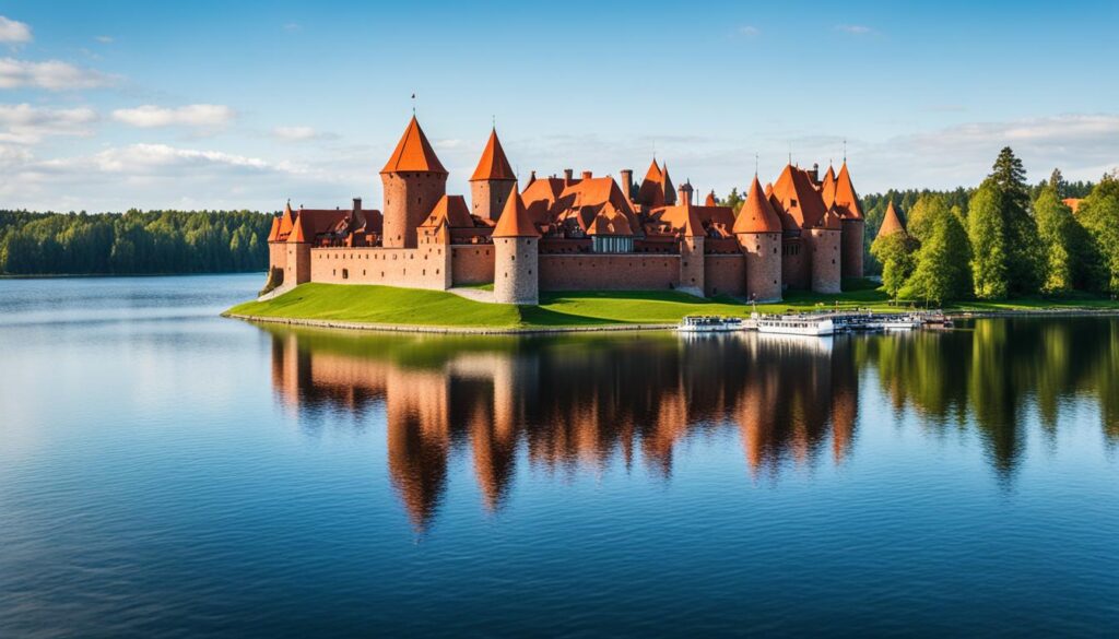Trakai Castle View Trakai Castle View