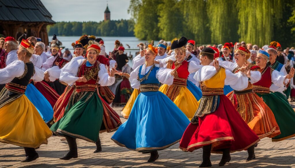 Trakai Cultural Scene Trakai Cultural Scene