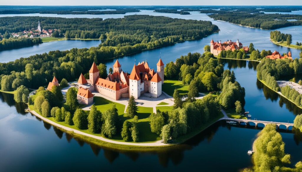 Trakai historical sites Trakai historical sites