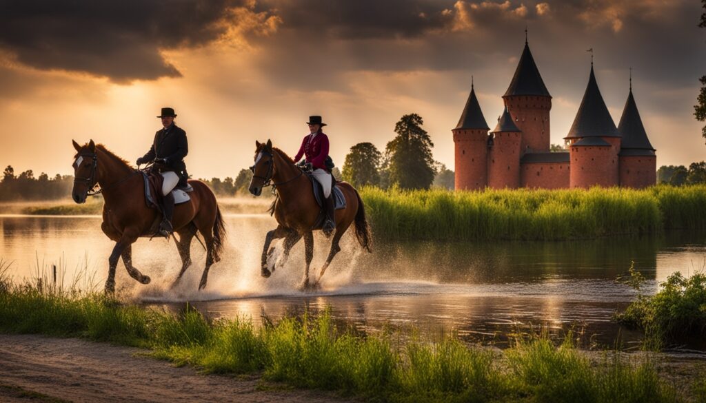 Trakai horseback riding Trakai horseback riding