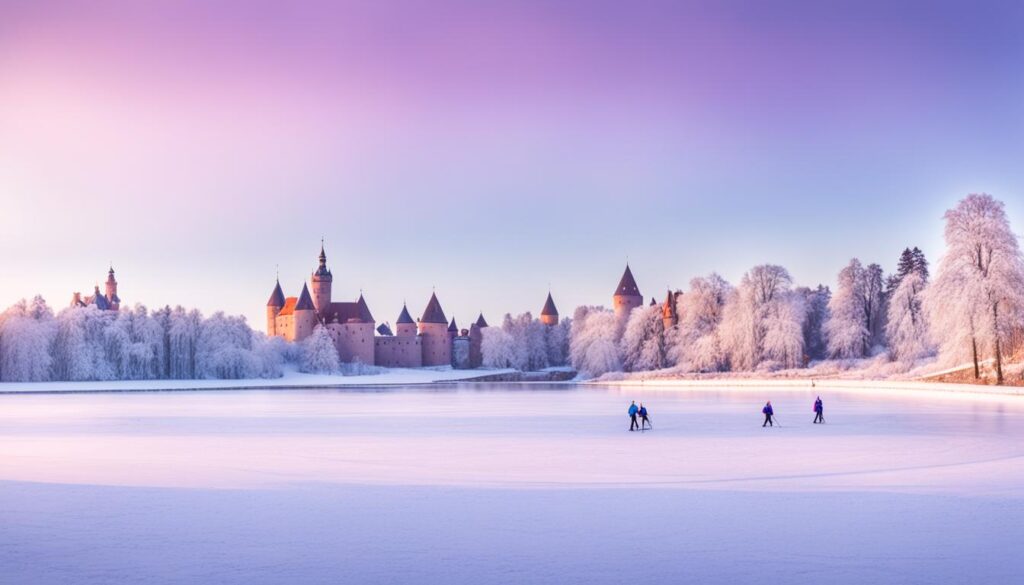 Trakai in Winter Trakai in Winter