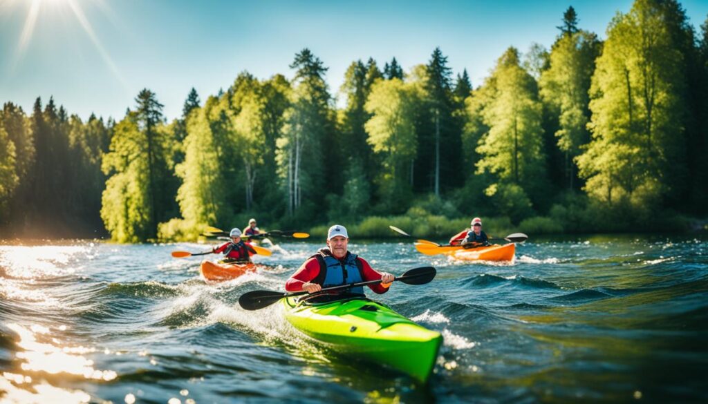 Trakai kayaking adventure Trakai kayaking adventure