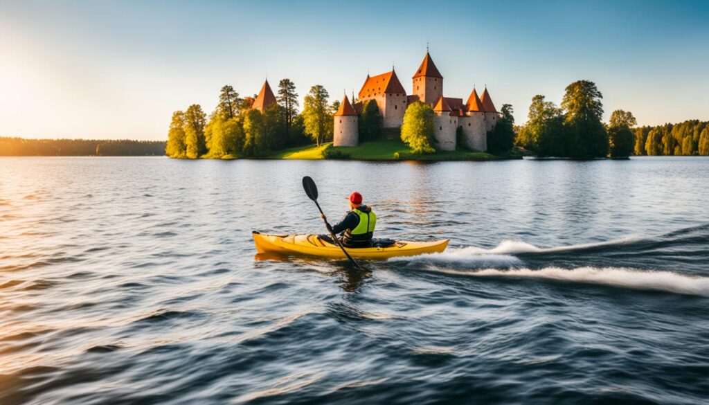 Trakai kayaking adventures Trakai kayaking adventures