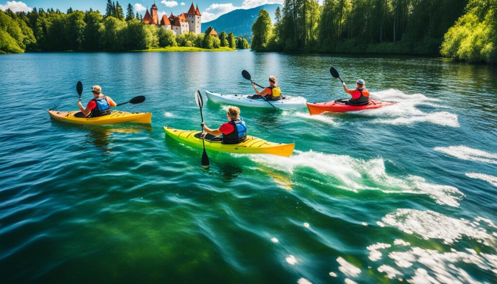 Trakai kayaking adventures Trakai kayaking adventures