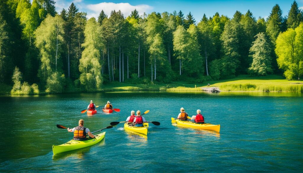 Trakai kayaking adventures Trakai kayaking adventures