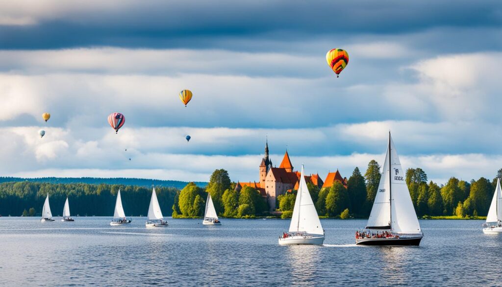 Trakai outdoor activities Trakai outdoor activities
