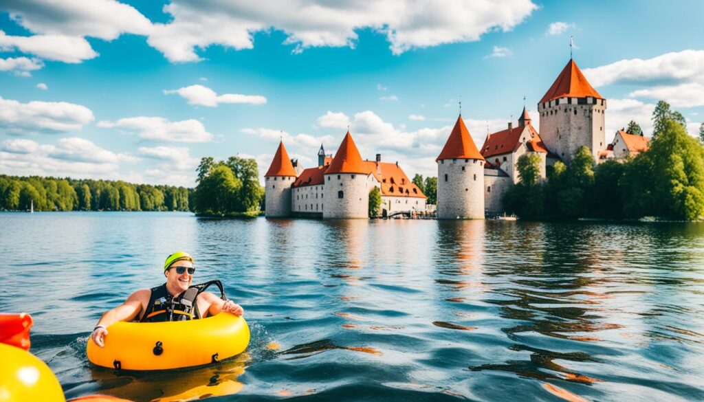 Trakai swimming safety tips image Trakai swimming safety tips image