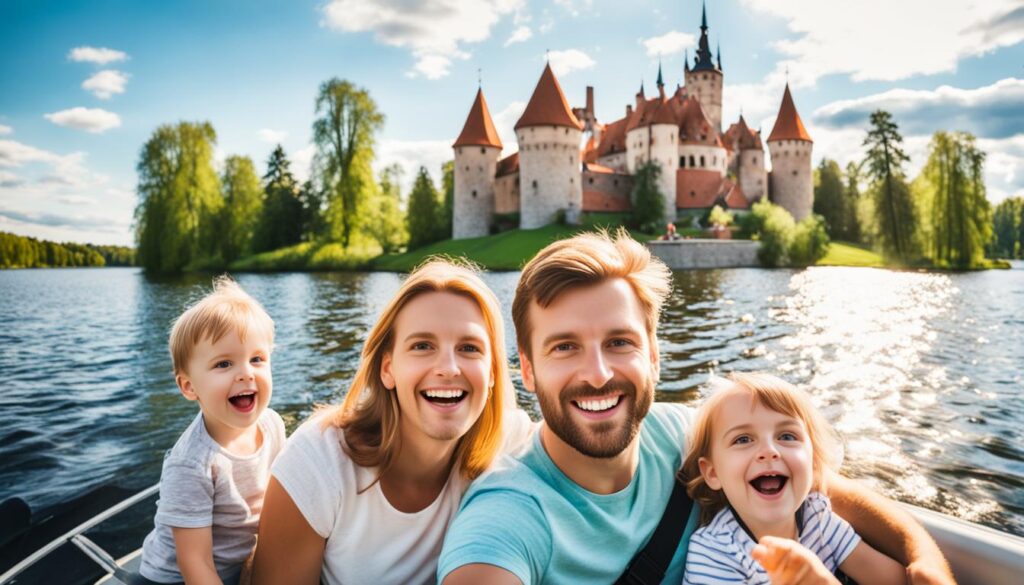 Trakai with kids Trakai with kids