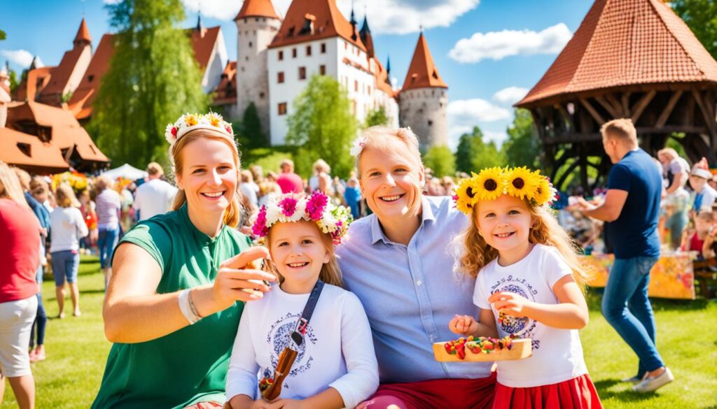 Trakai with kids Trakai with kids