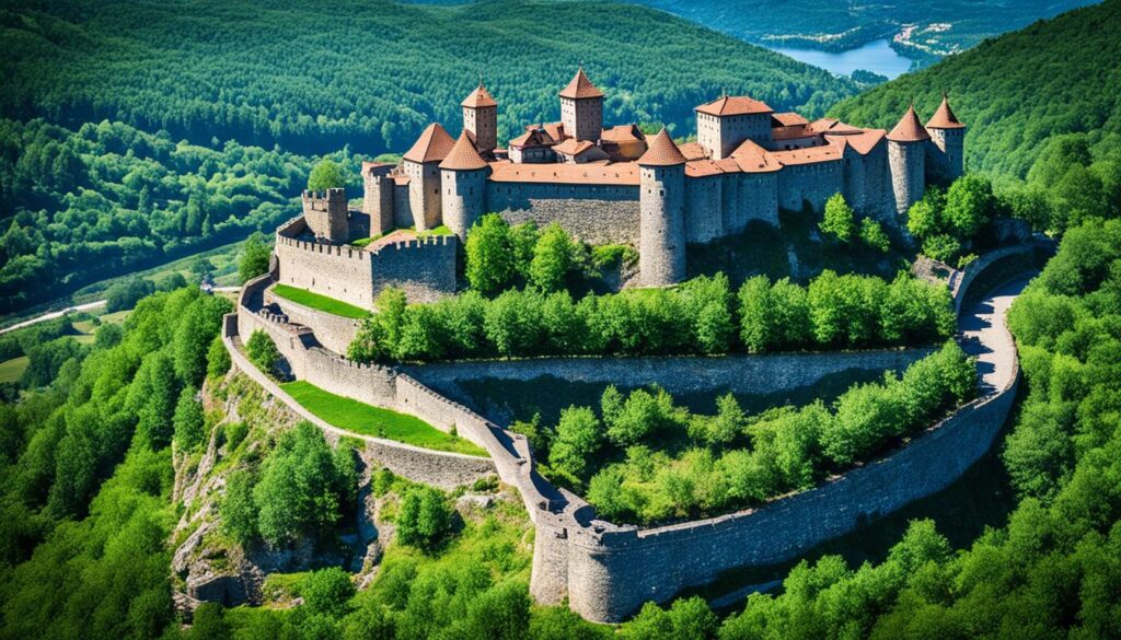 Tsarevets Fortress architecture Tsarevets Fortress architecture
