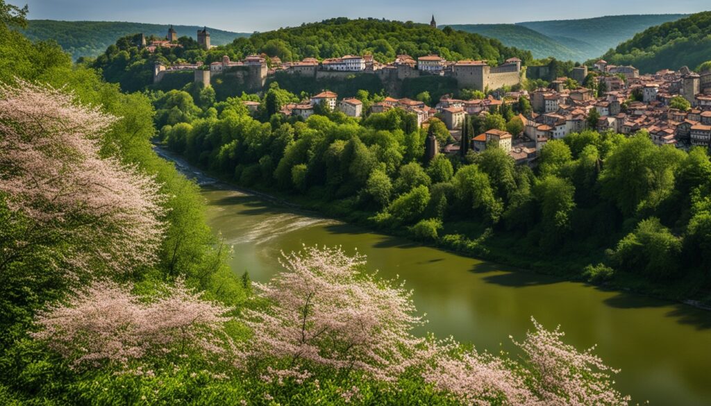 Veliko Tarnovo in Spring Veliko Tarnovo in Spring