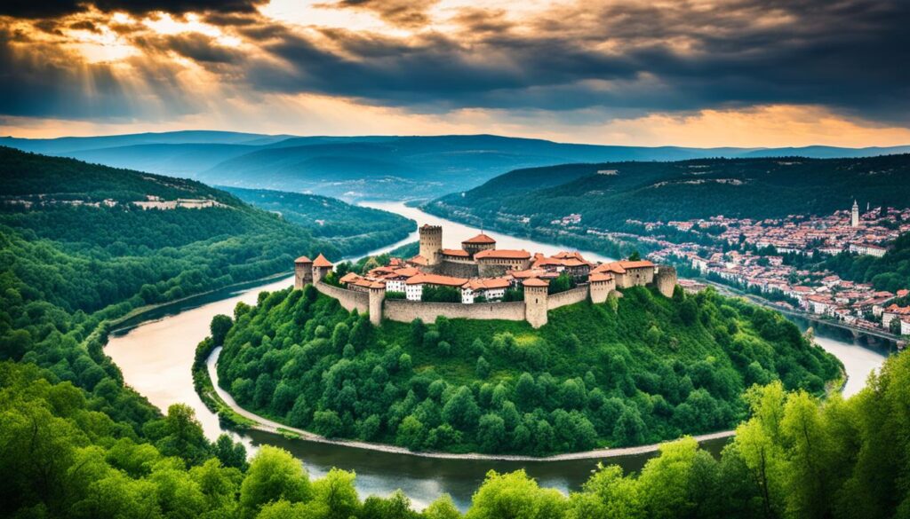Veliko Tarnovo landmarks Veliko Tarnovo landmarks