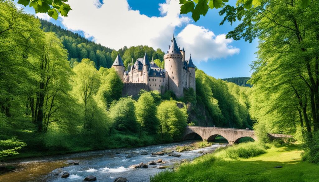 Vianden Castle Camping Options Image Vianden Castle Camping Options Image