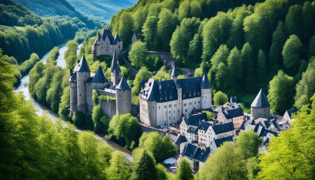 Vianden Castle camping Vianden Castle camping