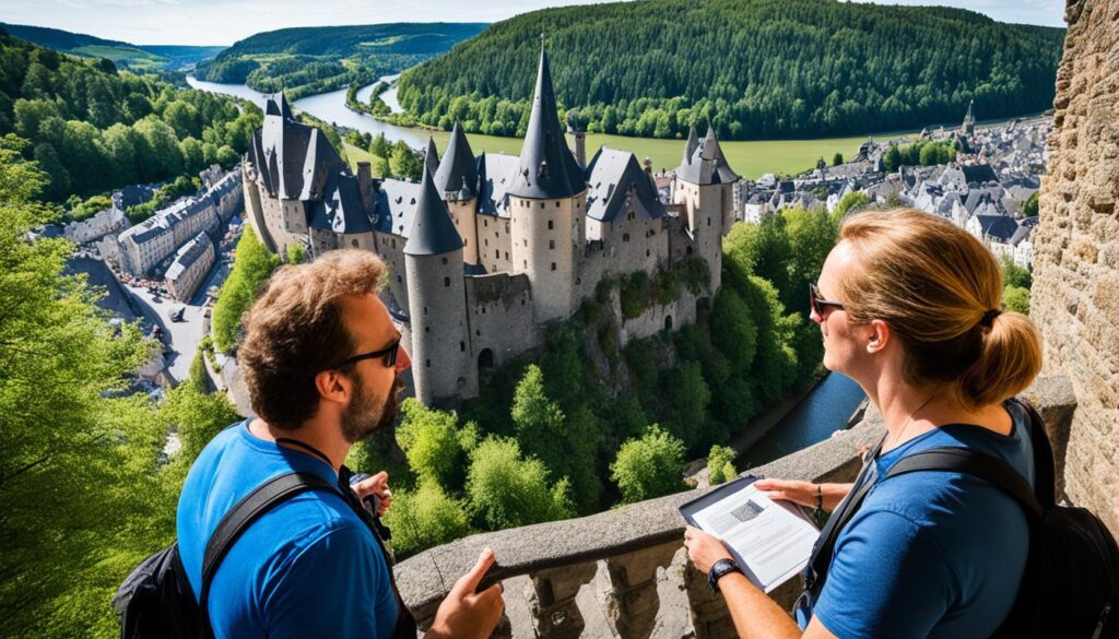 Vianden Castle guided tours Vianden Castle guided tours