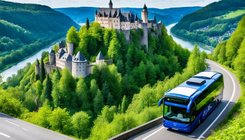 Vianden Castle shuttle services Vianden Castle shuttle services