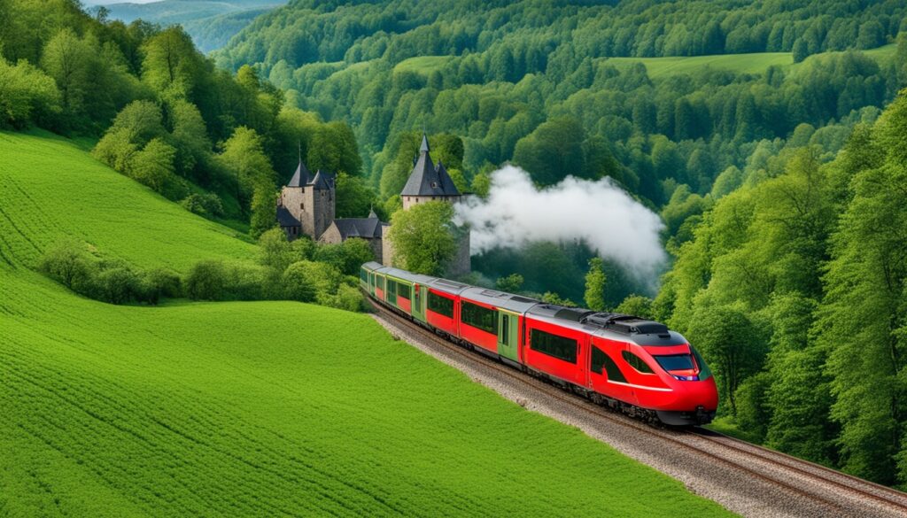 Vianden Castle transportation options Vianden Castle transportation options