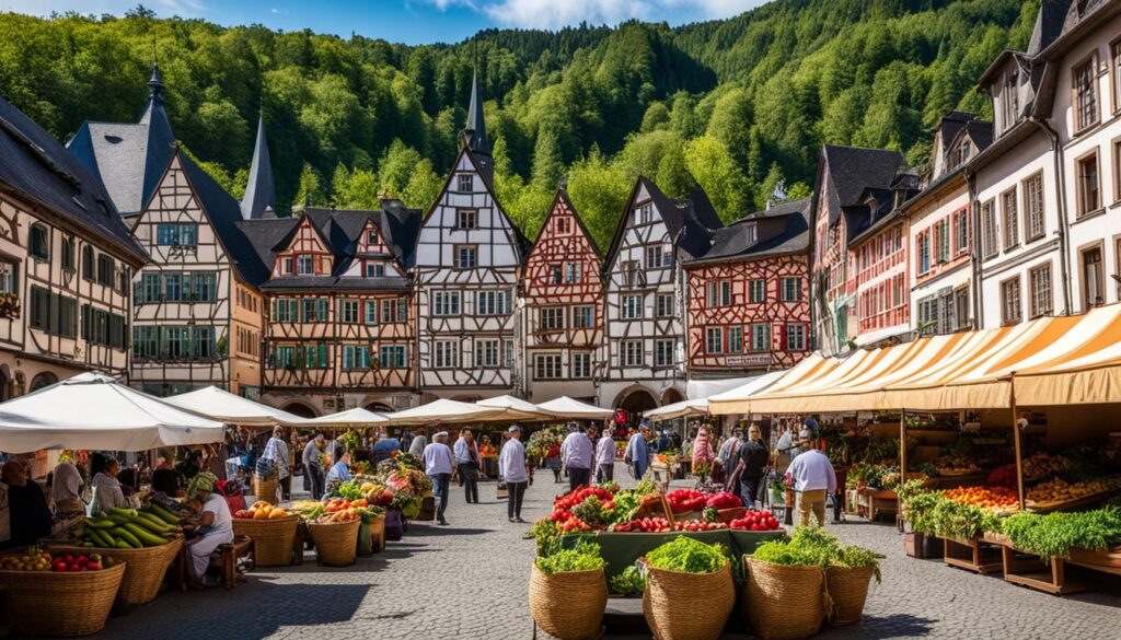 Vianden Market Square Vianden Market Square