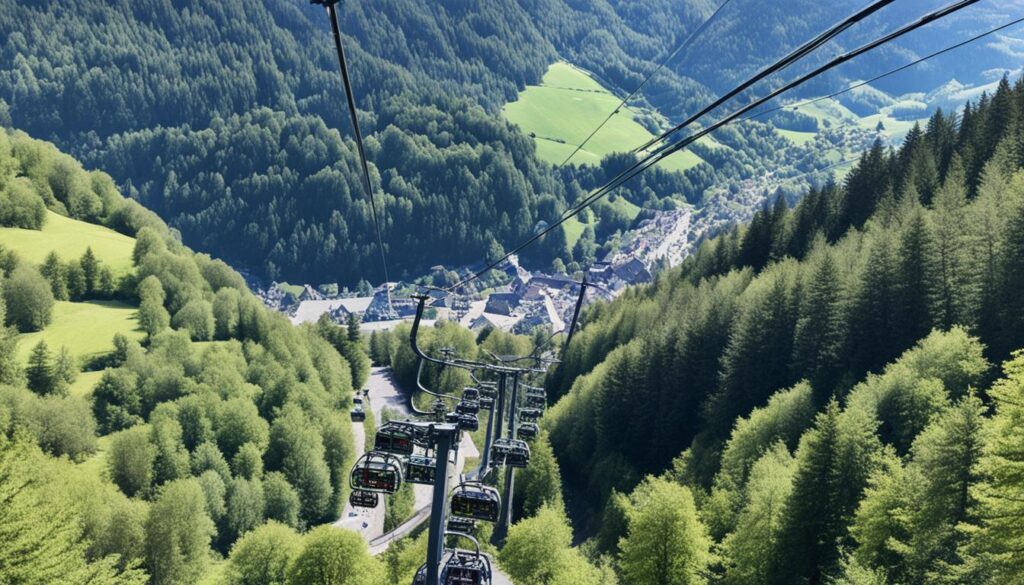 Vianden chairlift experience Vianden chairlift experience