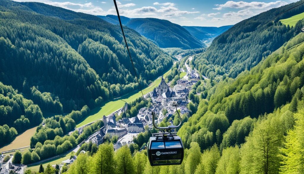 Vianden chairlift facilities Vianden chairlift facilities