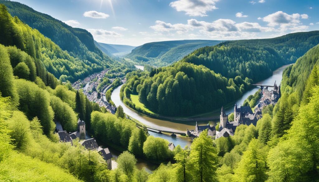 Vianden hiking spots Vianden hiking spots