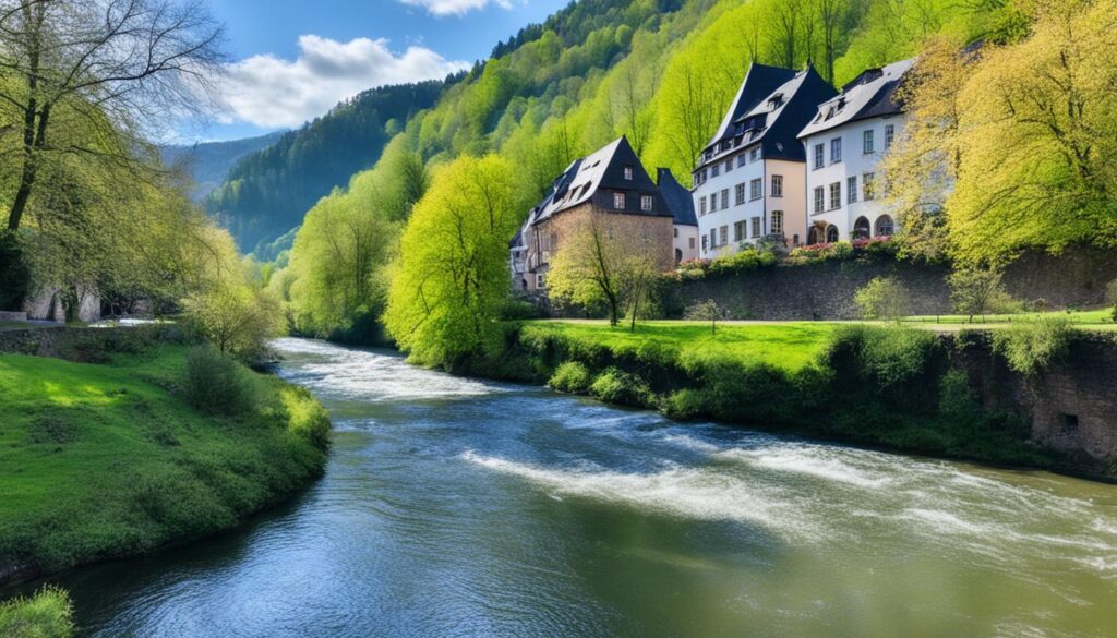 Vianden in Spring Vianden in Spring