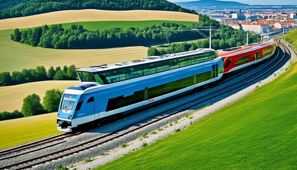 Vienna to Bratislava Train Route Vienna to Bratislava Train Route