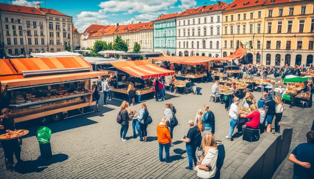 Vilnius Street Food Image Vilnius Street Food Image