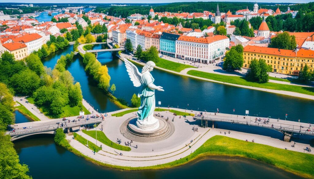 Vilnius points of interest Vilnius points of interest