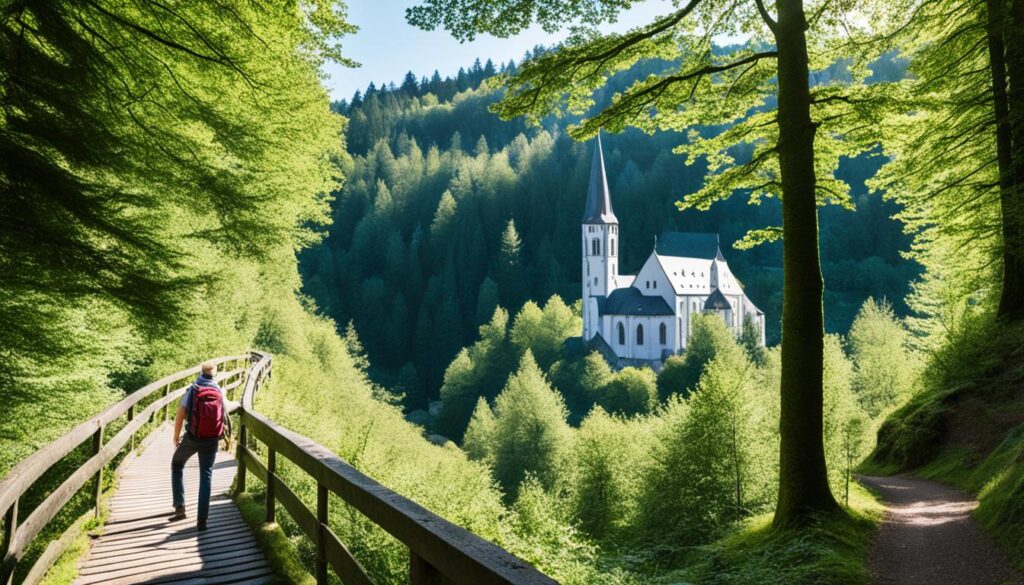 Walking itinerary in Clervaux Walking itinerary in Clervaux