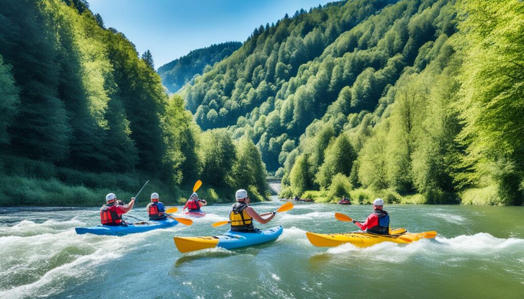 Water activities in Vianden Water activities in Vianden