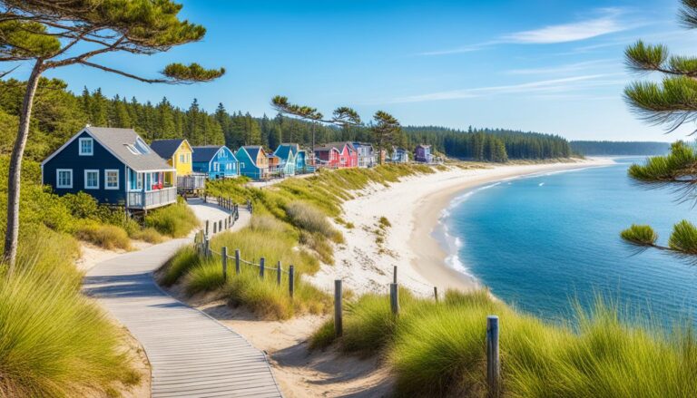 What are some day trip options from Nida to explore the Curonian Spit?