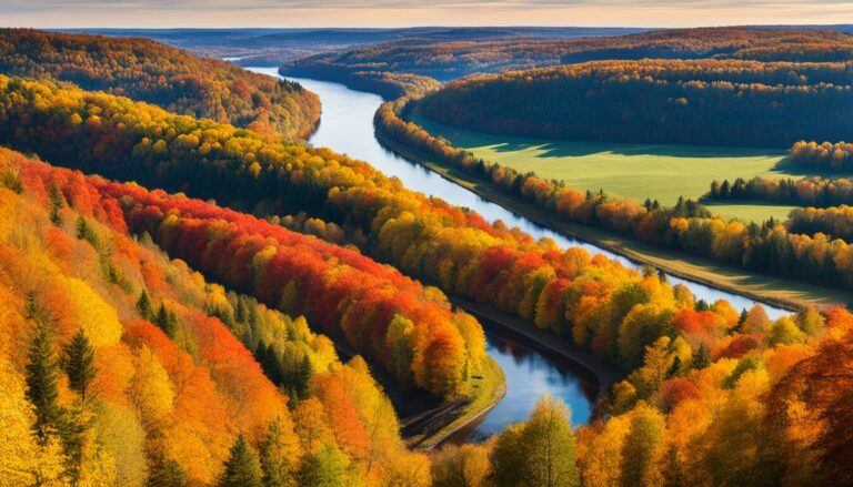 When is the best time to visit Sigulda for autumn foliage?