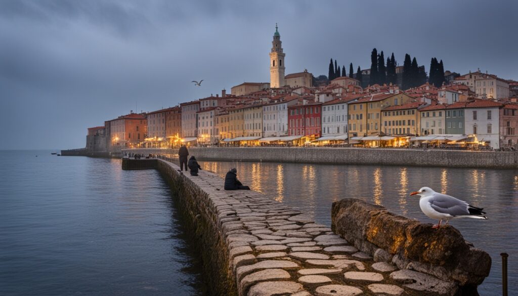 Winter attractions in Piran Winter attractions in Piran