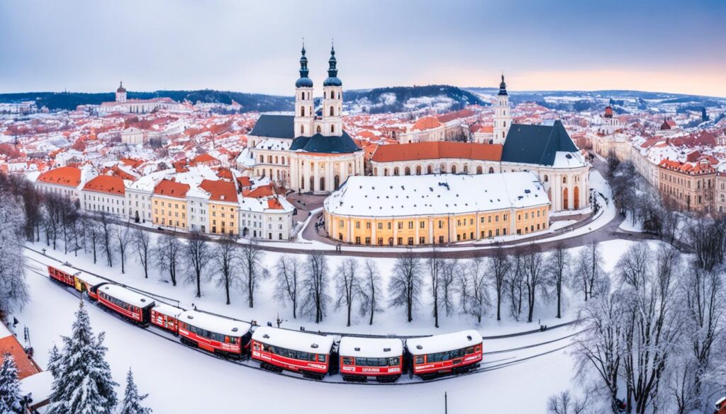 Winter in Vilnius attractions Winter in Vilnius attractions