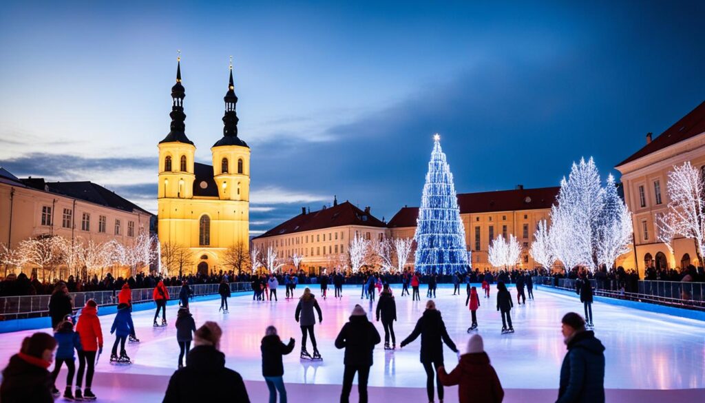 Winter in Vilnius attractions Winter in Vilnius attractions