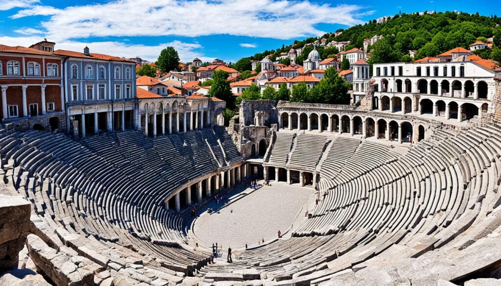 ancient ruins Plovdiv ancient ruins Plovdiv