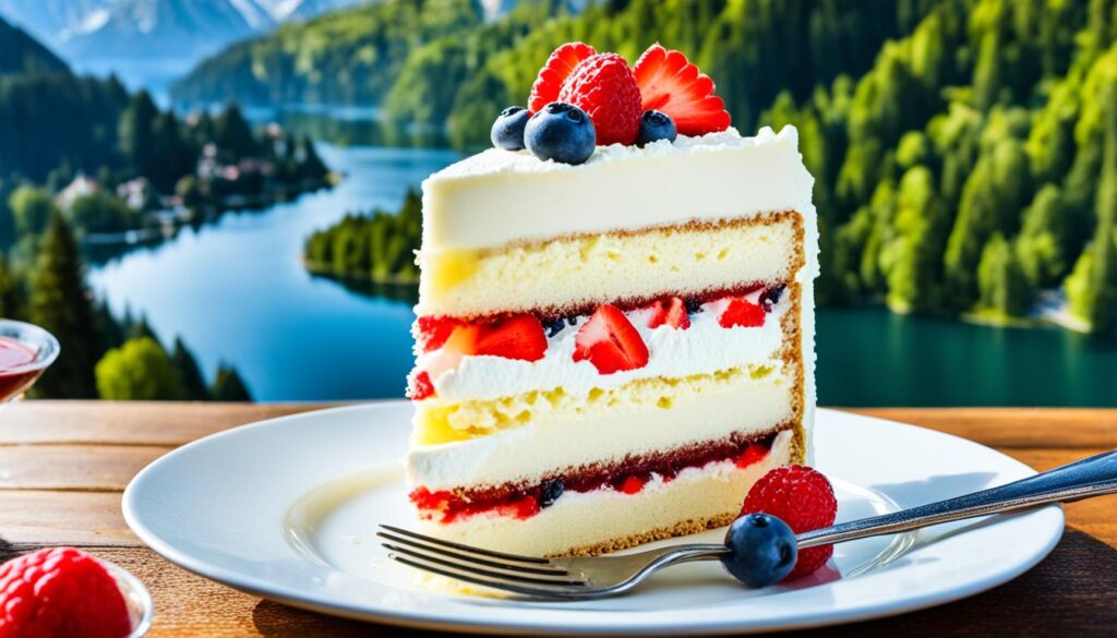 authentic cream cake Bled authentic cream cake Bled