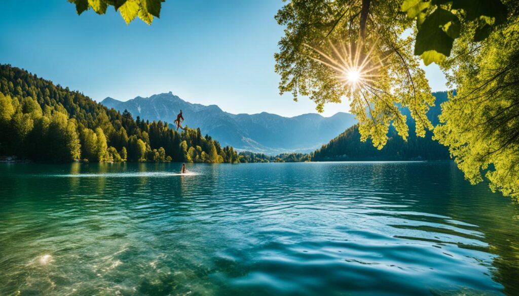 best time to swim in Lake Bled best time to swim in Lake Bled