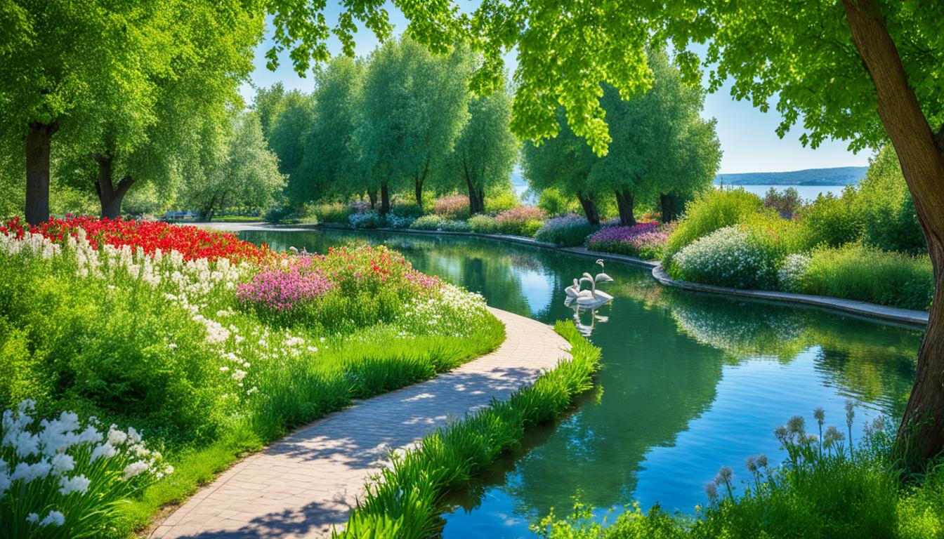 burgas sea garden stroll
