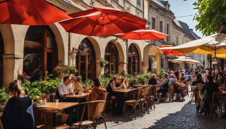cluj-napoca outdoor cafes