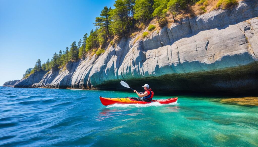 coastal kayaking Nida coastal kayaking Nida