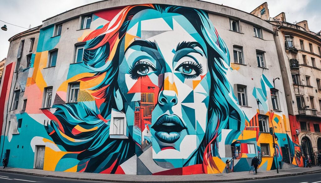 colorful murals Bucharest colorful murals Bucharest